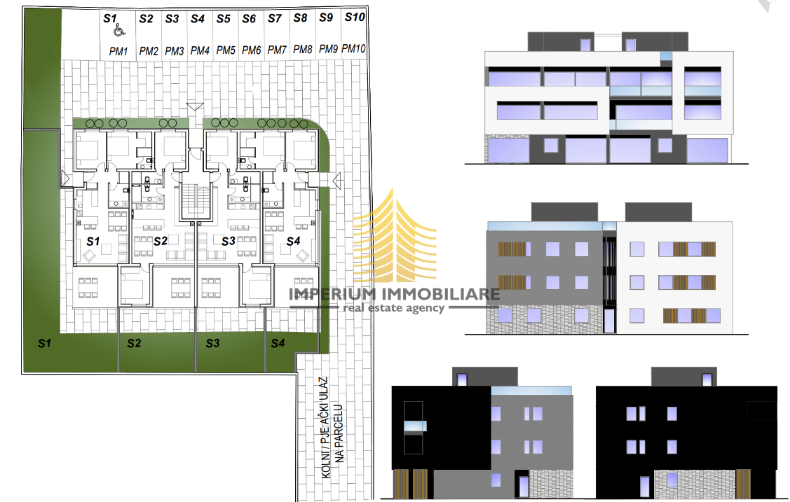Appartamento, Vendita, Privlaka, Privlaka, 87,86 m2, 2,5 locali (2 camere + soggiorno con angolo cottura)