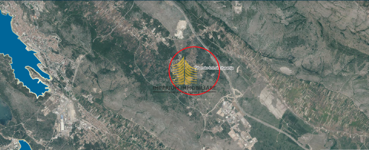 Terreno, Vendita, Šibenik-okolica, Dubrava vicino a Šibenik, 2845m2, Edificabile
