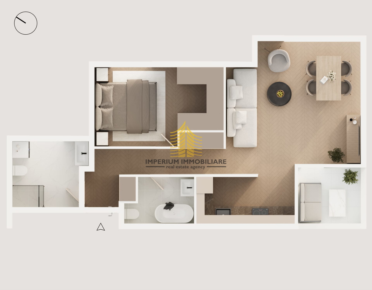 Appartamento, Vendita, Maksimir, Maksimir, 124,35 m², 2 locali