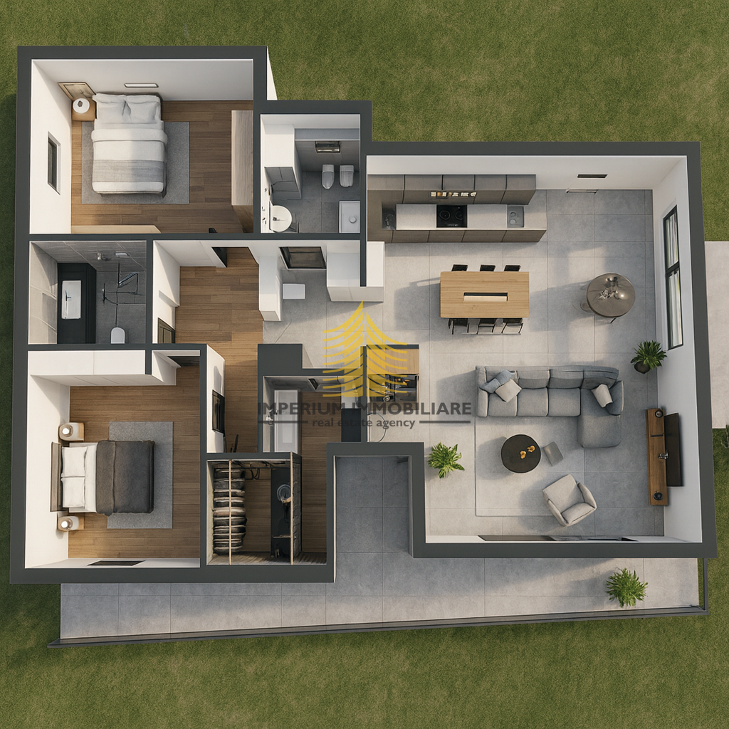 Appartamento, Vendita, Trešnjevka - Sud, Jarun, 170m2, 3,5 locali (3 camere + soggiorno doppio)