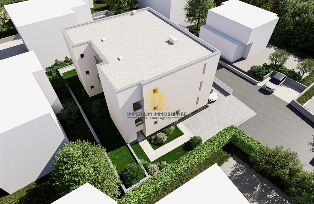 Appartamento, Vendita, Zadar, Crvene kuće, 103,85 m², 2,5 locali (2 camere + soggiorno doppio)