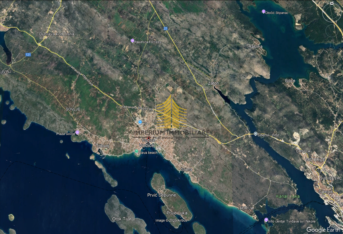 Terreno, Vendita, Vodice, 1800m2, Edificabile