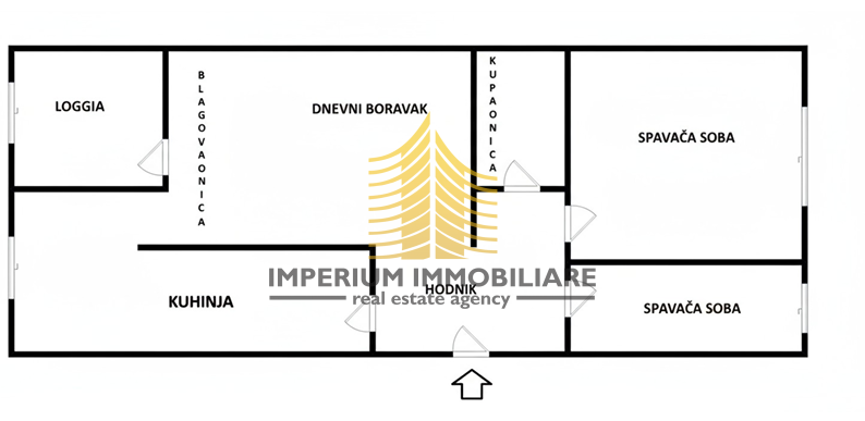 Appartamento, Vendita, Nuovo Zagabria - Est, Sloboština, 70 m2, 3 locali