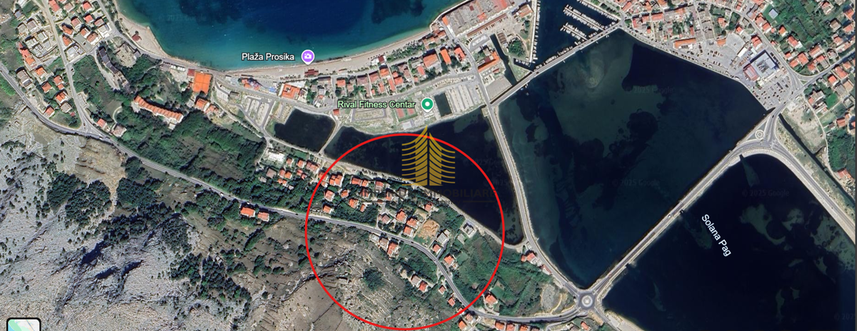 Terreno, Vendita, Pag, 480m2, Edificabile