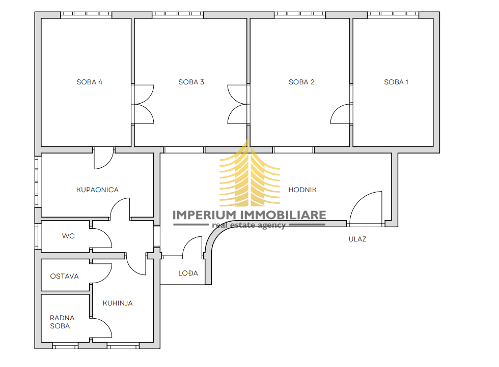 Appartamento, Vendita, 4,5 locali (4L+DB)