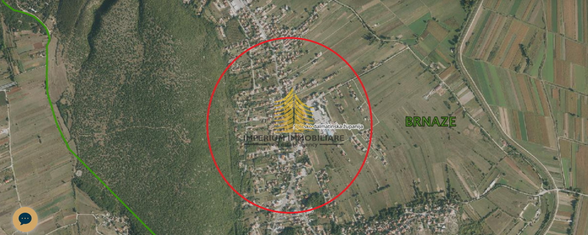 Terreno, Vendita, Sinj, Brnaze, 2213m2, Edificabile