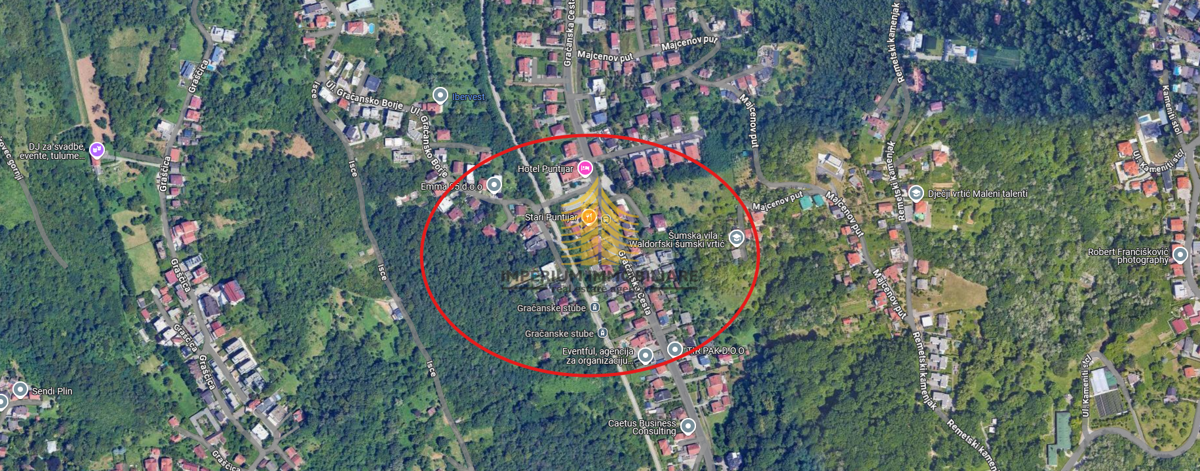 Terreno, Vendita, Podsljeme, Gračani, 755m2, Edificabile