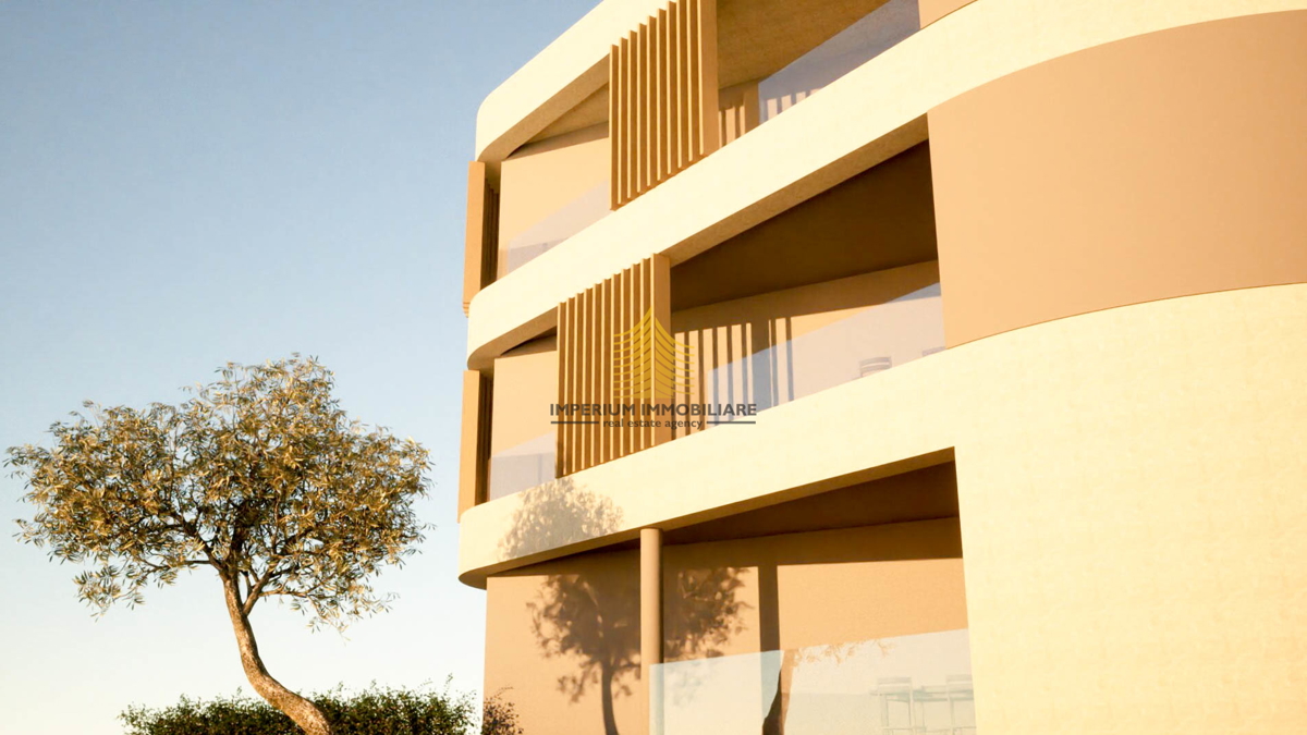 Appartamento S6 - Vendita, 107,49 m2, Vodice, Šibensko-Kninska (Terrazza, posto auto, vista mare)
