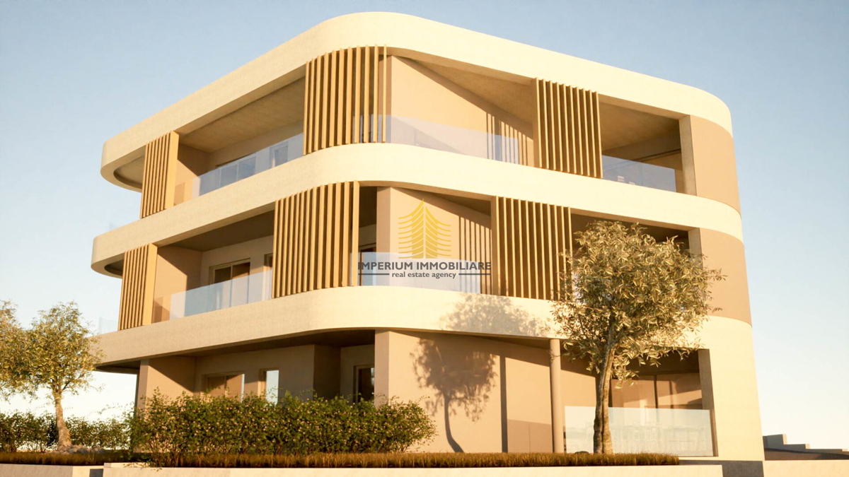 Appartamento S6 - Vendita, 107,49 m2, Vodice, Šibensko-Kninska (Terrazza, posto auto, vista mare)