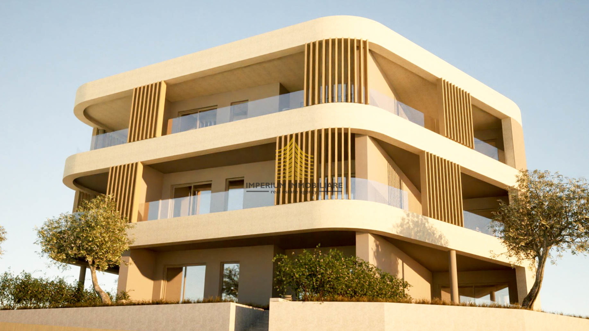 Appartamento S6 - Vendita, 107,49 m2, Vodice, Šibensko-Kninska (Terrazza, posto auto, vista mare)