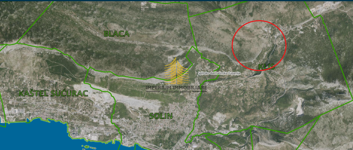 Terreno, Vendita, Klis, 600m2, Edificabile