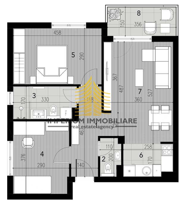 Appartamento, Vendita, Podsused - Vrapče, Gajnice, 71m2, 3 locali