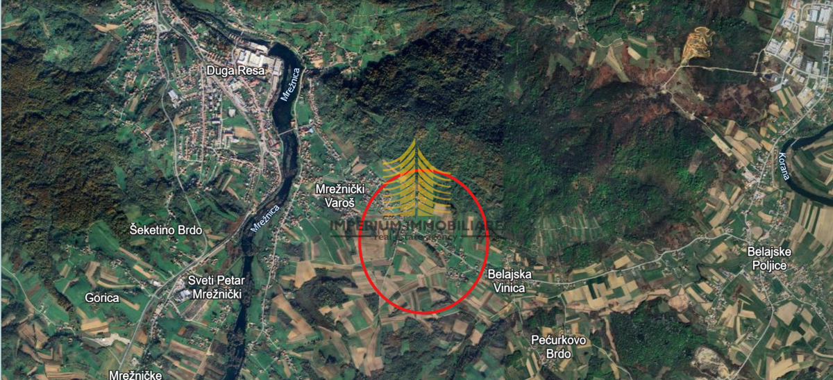 Terreno, Vendita, Duga Resa, Belajska Vinica, 5000m2, Edificabile