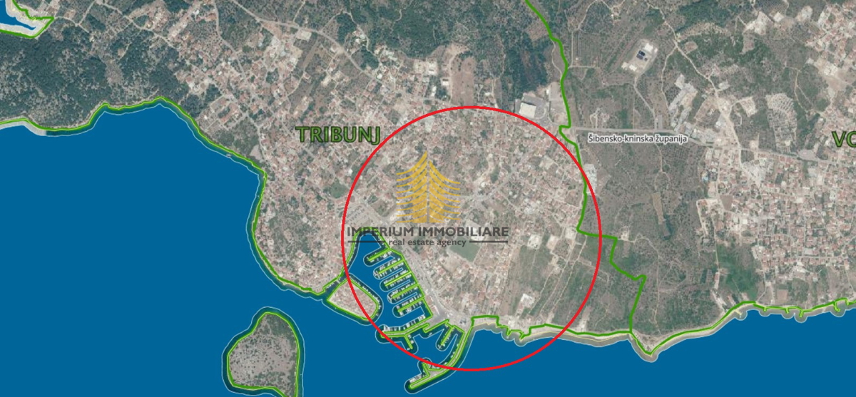 Terreno, Vendita, Tribunj, 842m2, Edificabile