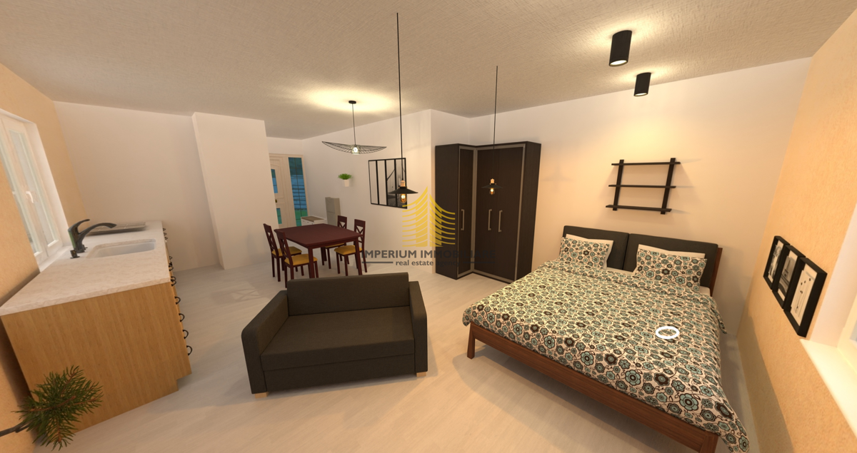 Appartamento, Vendita, Podsused - Vrapče, Dolec, 37m2, Monolocale