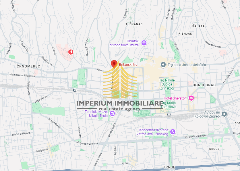 Appartamento, Vendita, Gornji Grad - Medveščak, Britanac, 155m2, 5+ stanze più