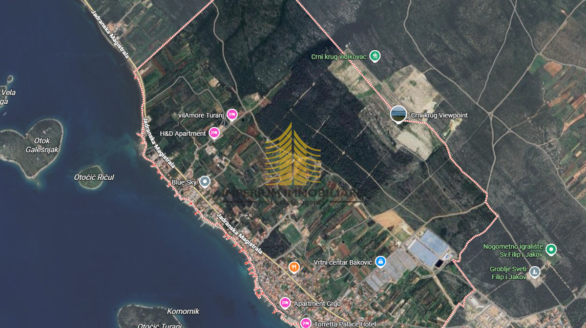 Appartamento, Vendita, Sveti Filip i Jakov, Turanj, 42m2, 1,5 locali (1S+DB)