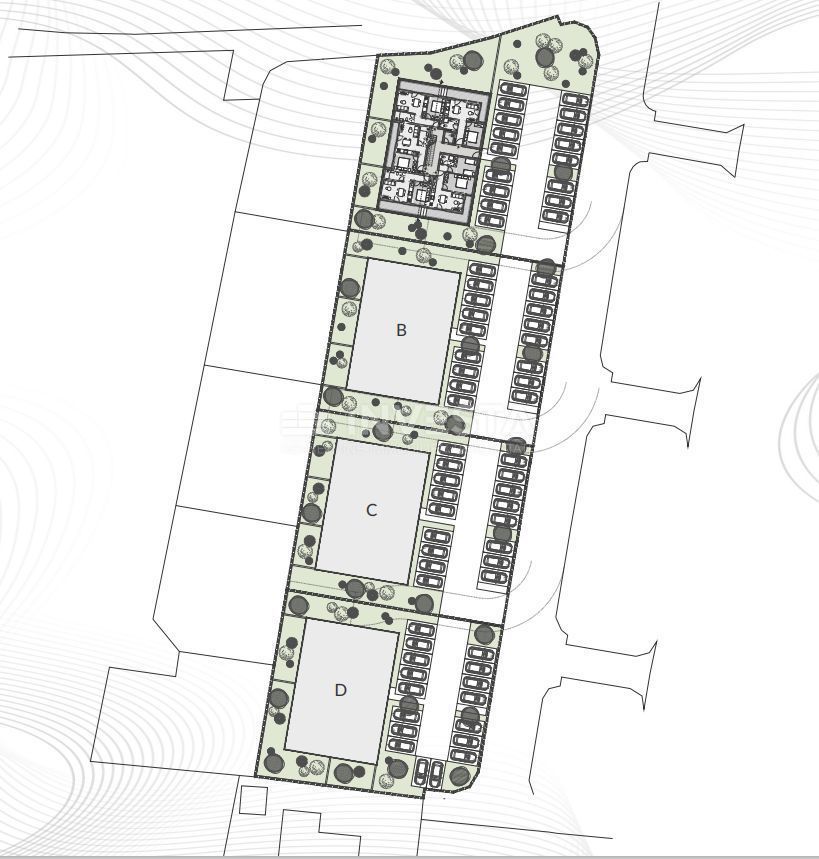 Zona Pula, bilocale al piano terra di nuova costruzione, 2 posti auto