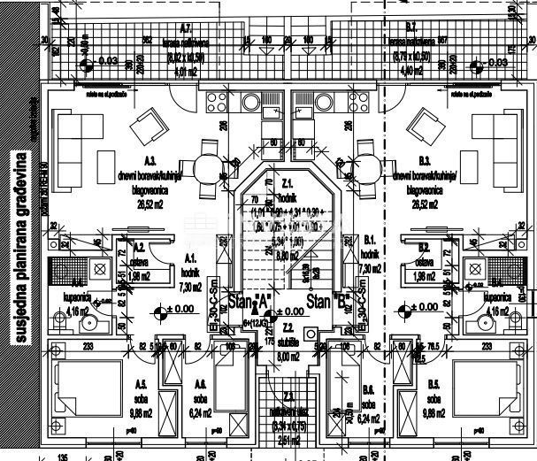 Zona Fasana - bilocale al piano terra, NUOVA COSTRUZIONE!