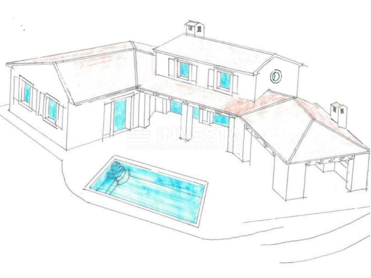 Terreno edificabile con progetto concettuale e allacciamenti pagati