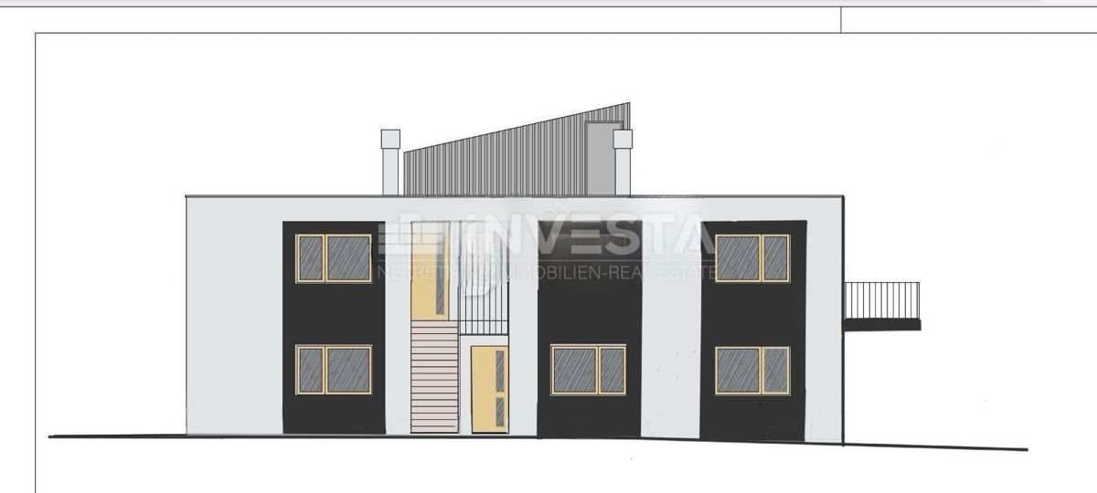 Parenzo, appartamento al primo piano di una nuova costruzione