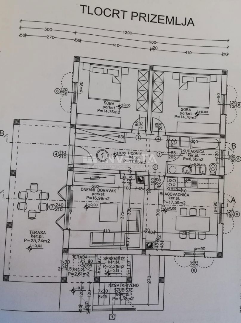 Ližnjan, vendita appartamento 110m² NUOVA COSTRUZIONE