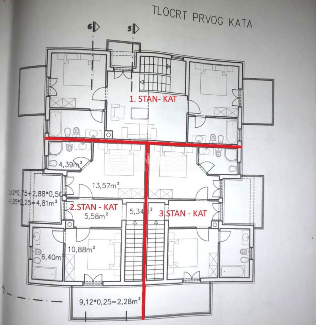 Barbariga, terreno con permesso di costruzione, vista mare