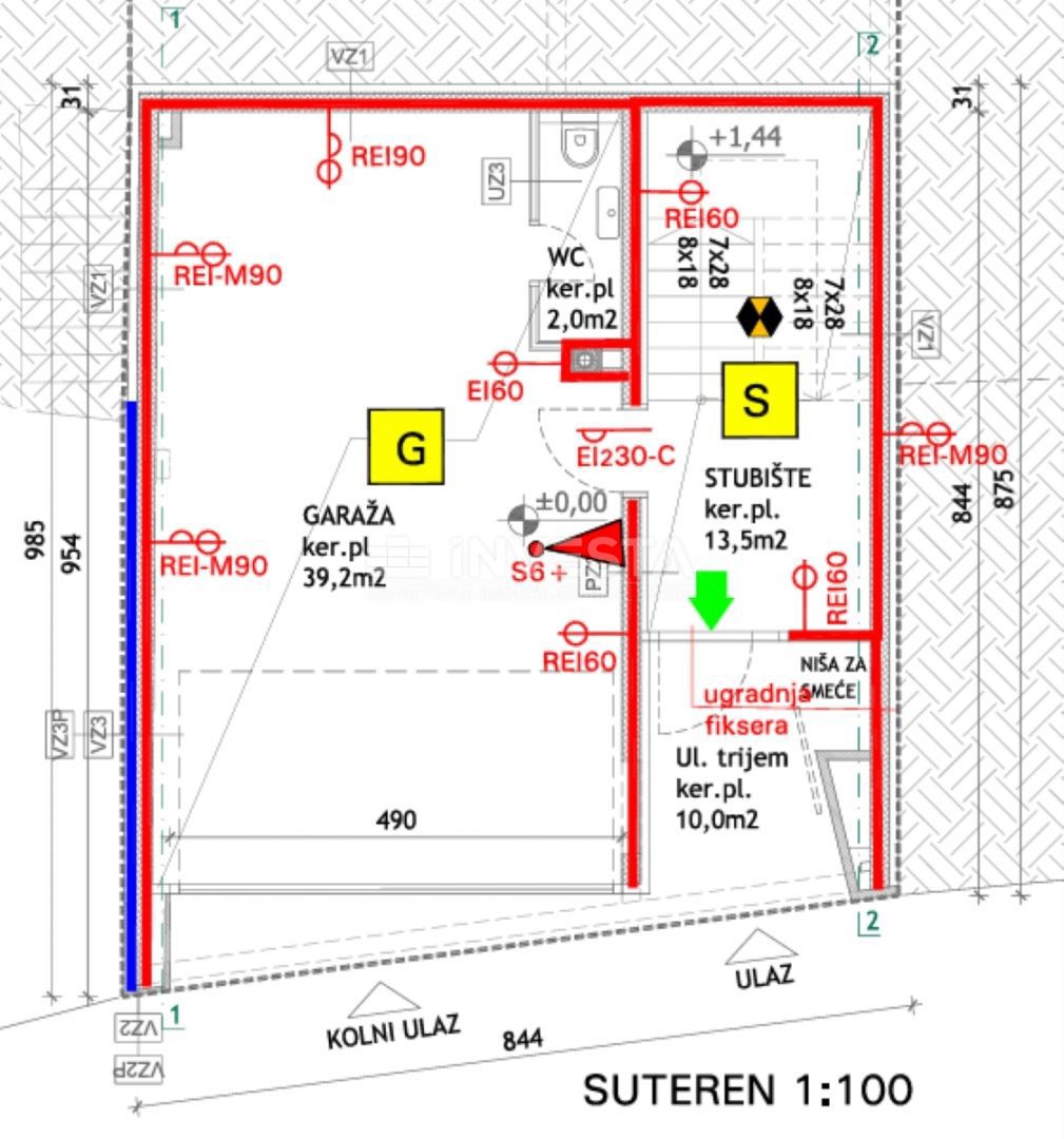 Pola centro, casa nuova completamente arredata con garage