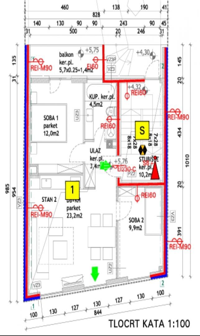 Pola centro, casa nuova completamente arredata con garage