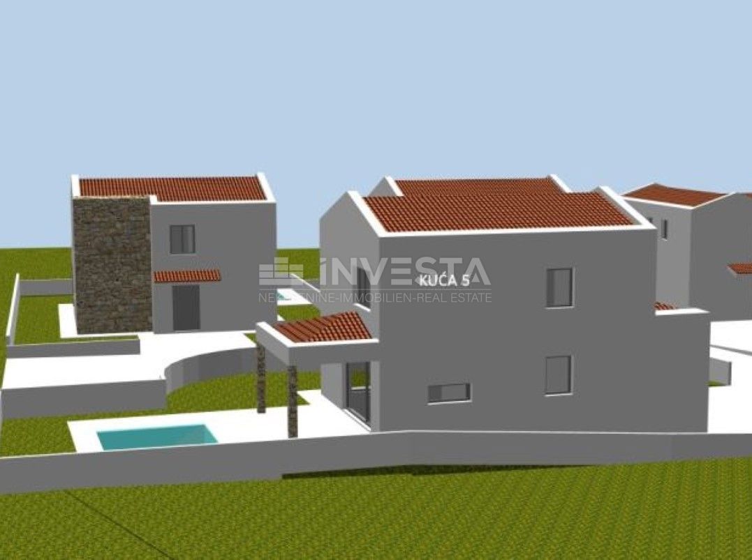 Digniano, edificabile 418m² con progetto per una casa 174m²