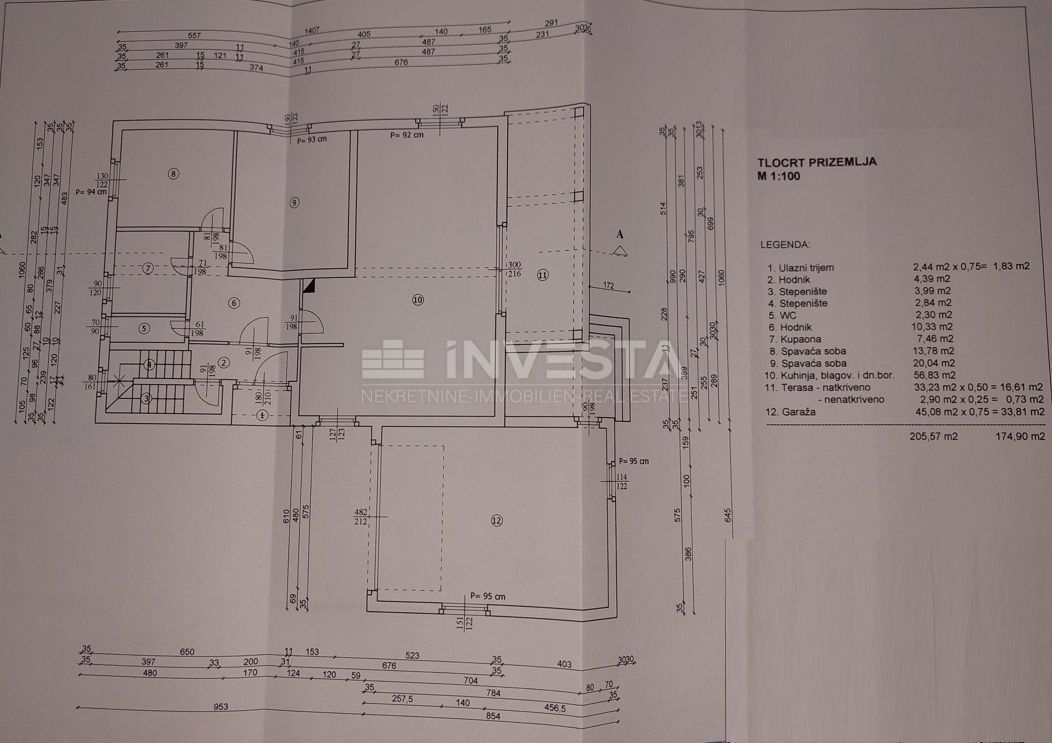 Dintorni di Antignana, bella villa con 3 unità abitative e ampio giardino