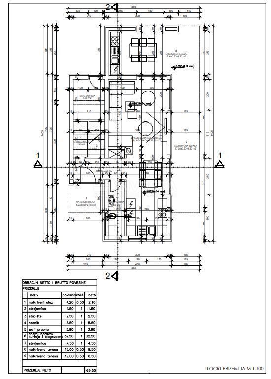 Istria, Marčana, villa con piscina, 2 km dal mare, 141 m2, DI NUOVA COSTRUZIONE