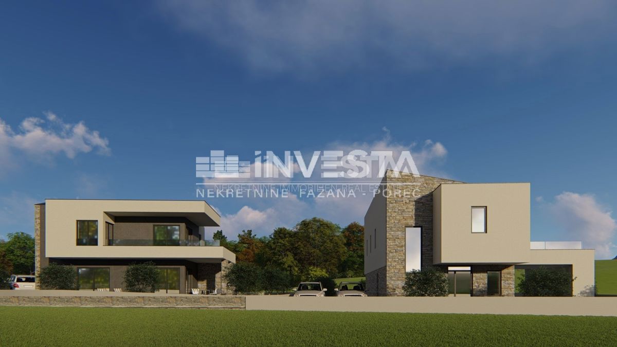 Istria, Marčana, villa con piscina, 2 km dal mare, 141 m2, DI NUOVA COSTRUZIONE