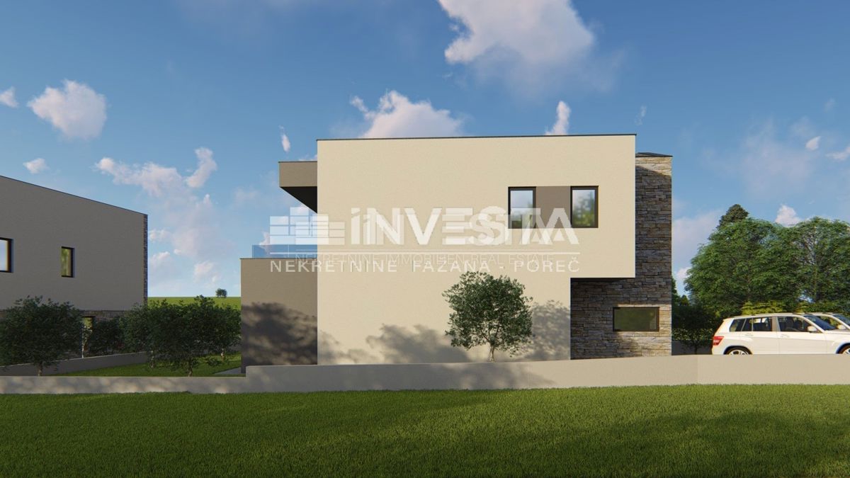 Istria, Marčana, villa con piscina, 2 km dal mare, 141 m2, DI NUOVA COSTRUZIONE