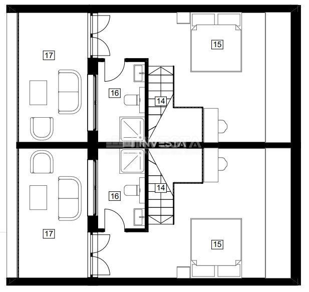 Zona di Parenzo, Casa con 2 unità abitative multipiano, nuova costruzione!