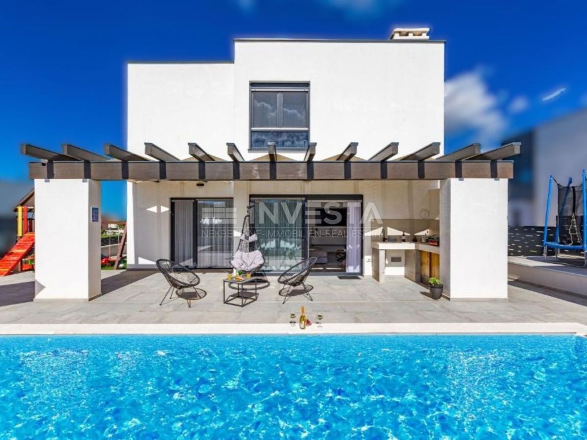 Galižana, villa con piscina e vista mare