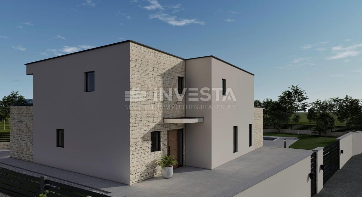 Villa con piscina - vista mare