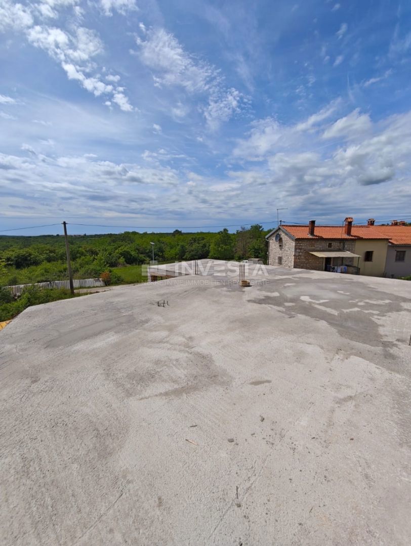 Villa con piscina - vista mare