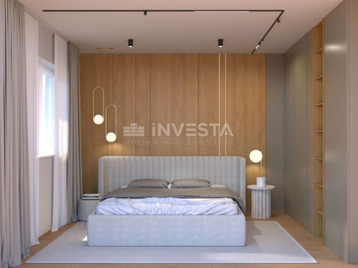 Šijana, nuova costruzione – appartamento con 2 camere da letto e garage