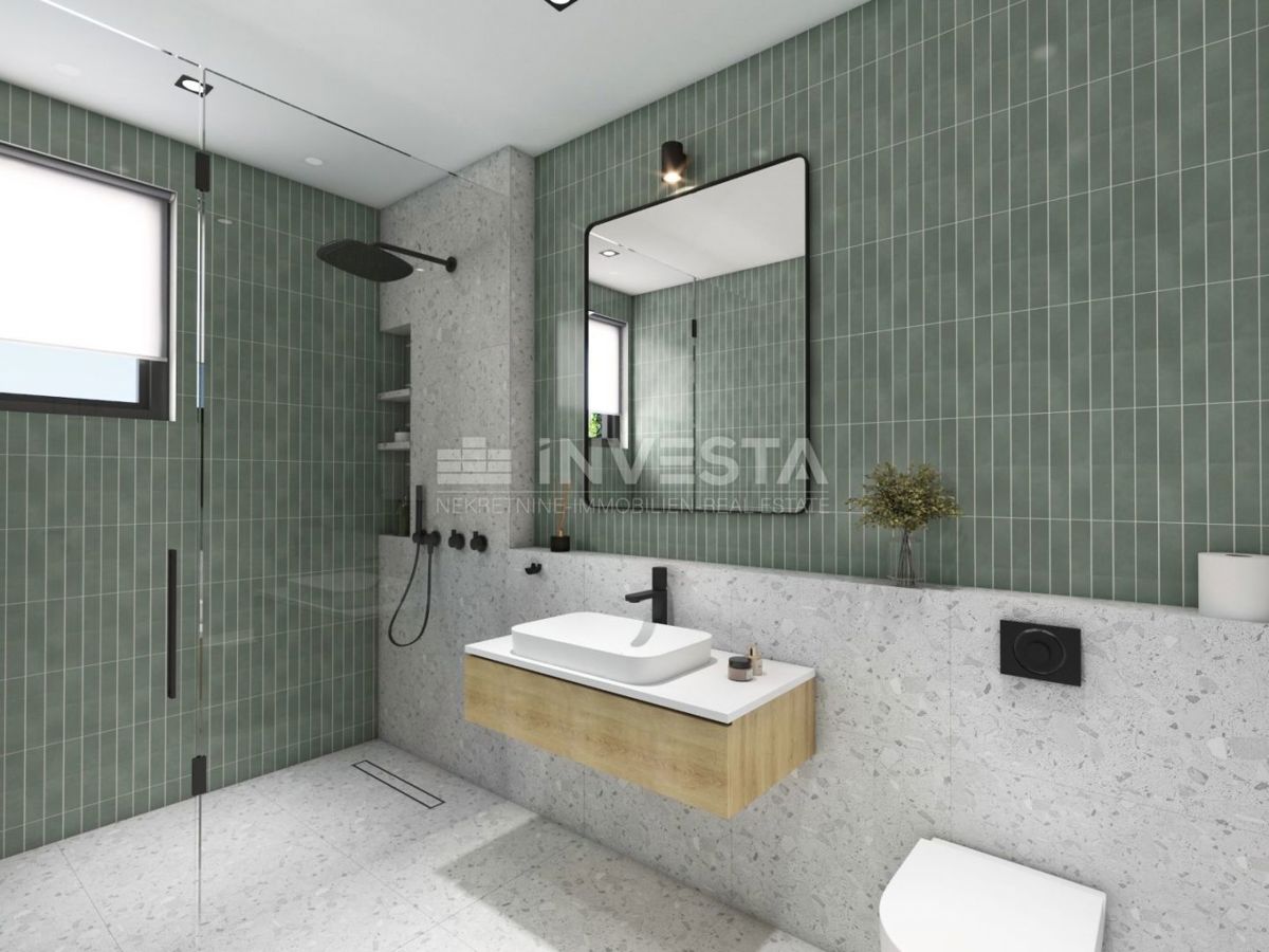 Banjole, nuova costruzione con permesso di abitabilità, appartamento al piano terra con giardino