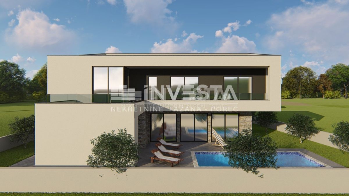 Istria, Marčana, villa per vacanze con piscina, 2 km dal mare, DI NUOVA COSTRUZIONE