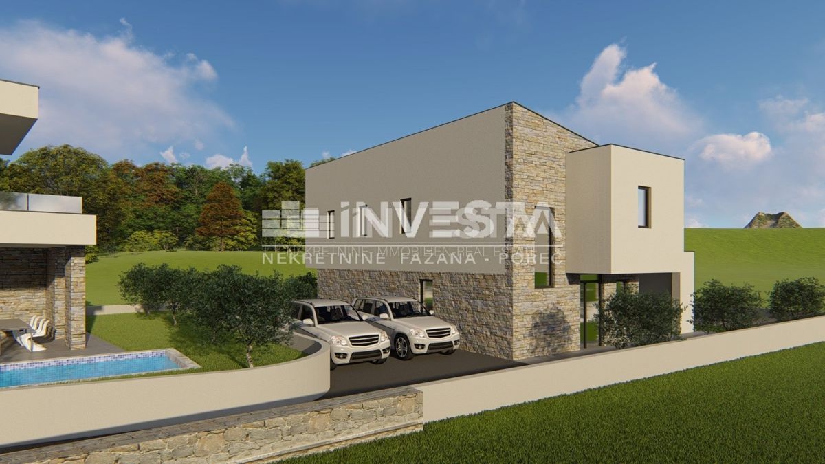 Istria, Marčana, villa per vacanze con piscina, 2 km dal mare, DI NUOVA COSTRUZIONE