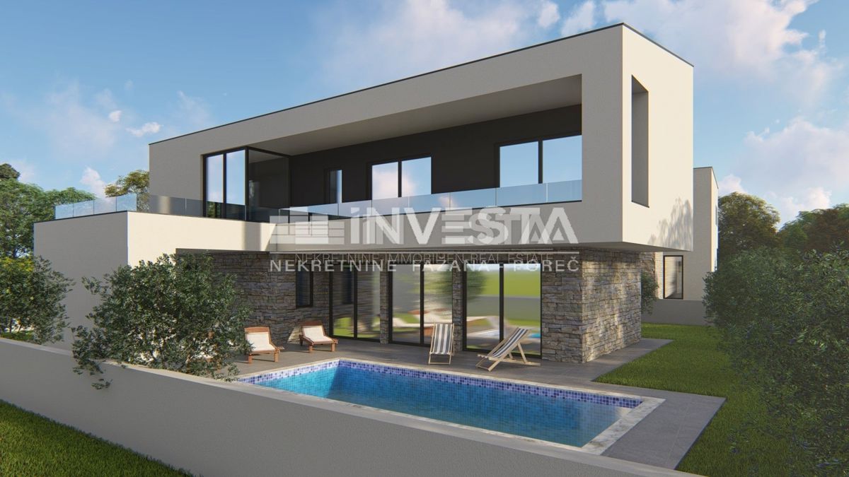 Istria, Marčana, villa per vacanze con piscina, 2 km dal mare, DI NUOVA COSTRUZIONE