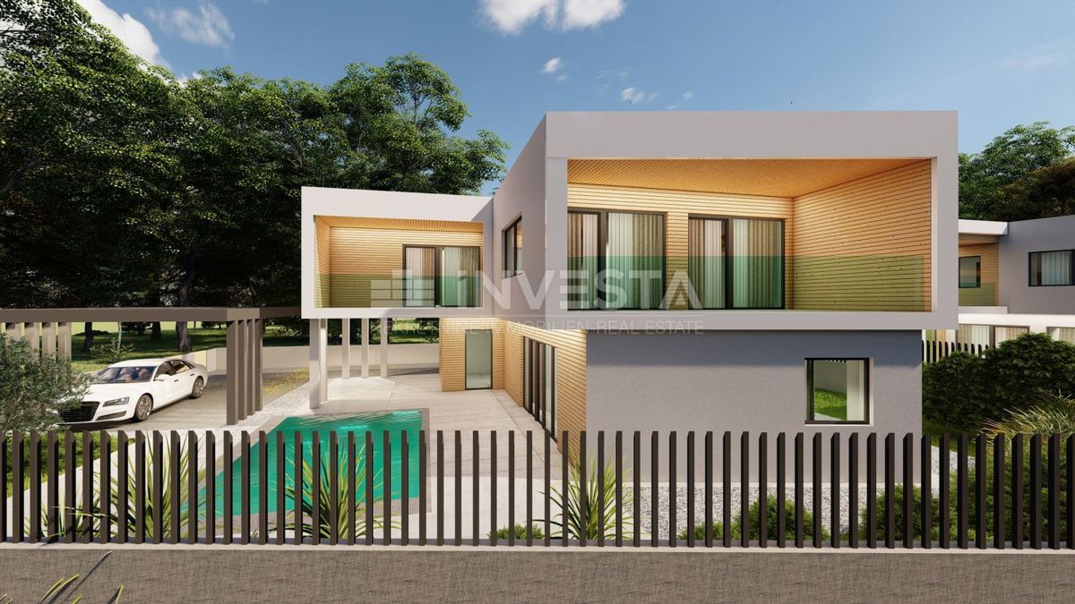 Medulin, Terreno edificabile con permesso e oneri comunali pagati – 100 m dal mare