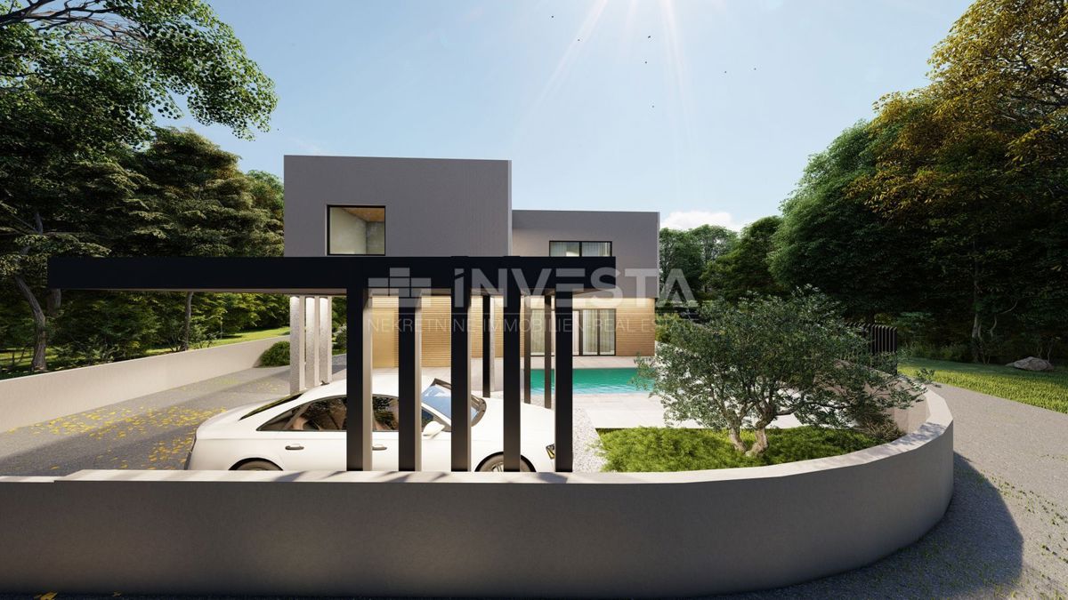 Medulin, Terreno edificabile con permesso e oneri comunali pagati – 100 m dal mare