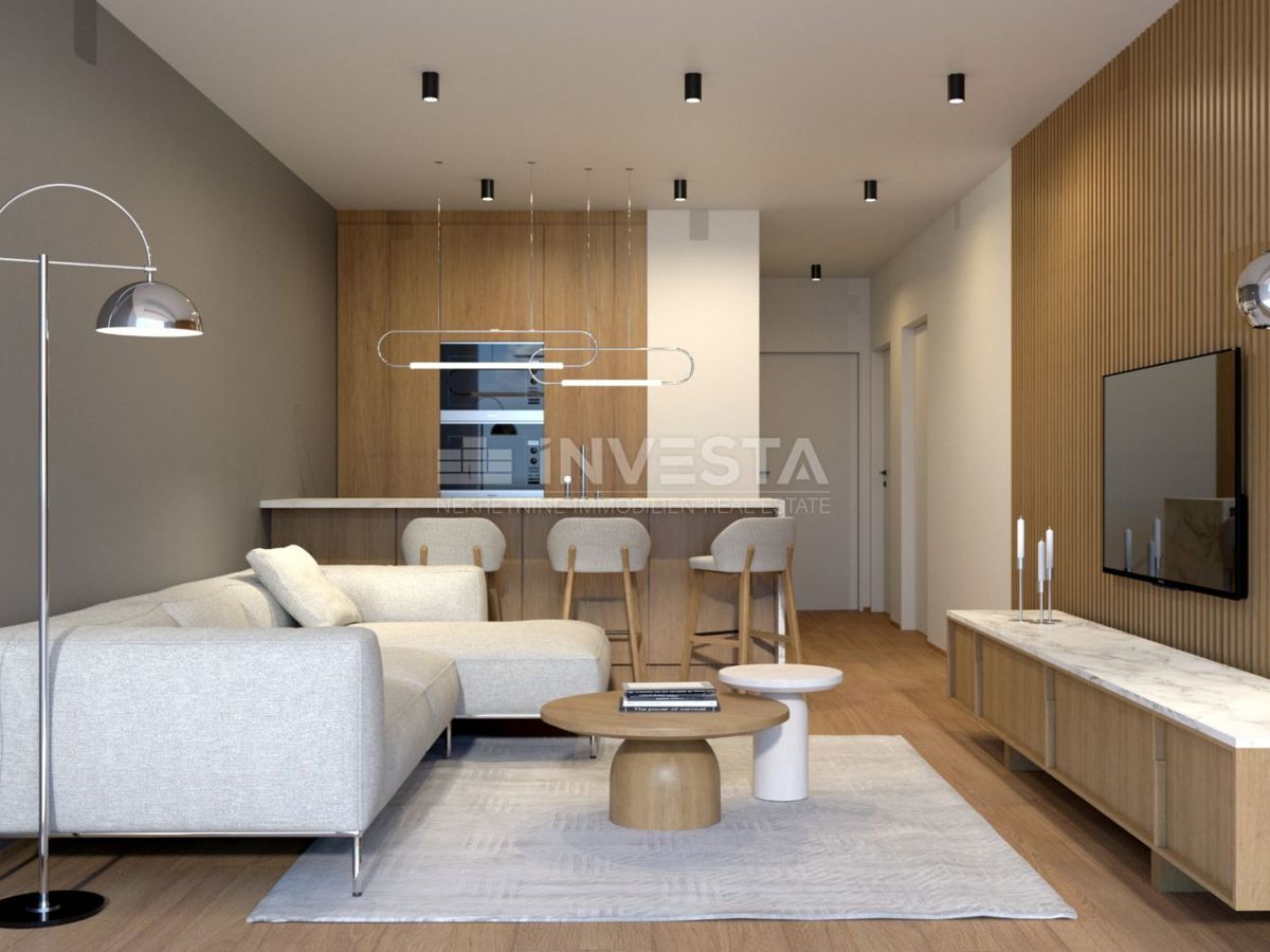 Siana – appartamento in costruzione, 2 camere da letto, terrazza e posto auto privato in garage