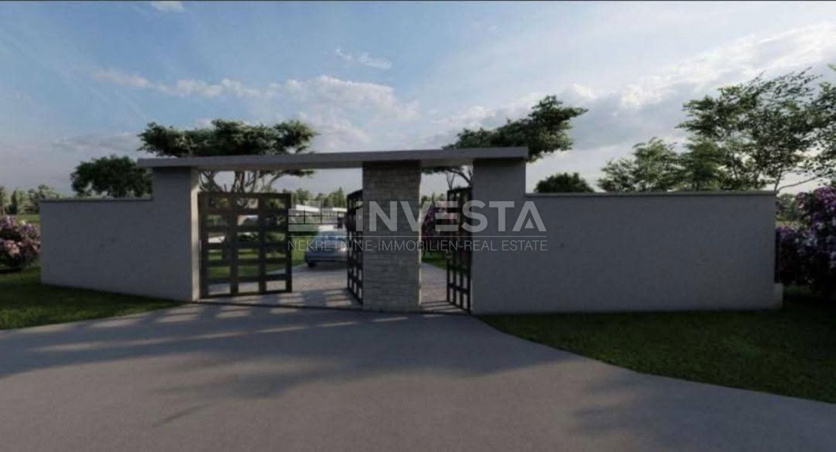 Dintorni di Labina, moderna villa al piano terra di 2 unità abitative, NUOVA!