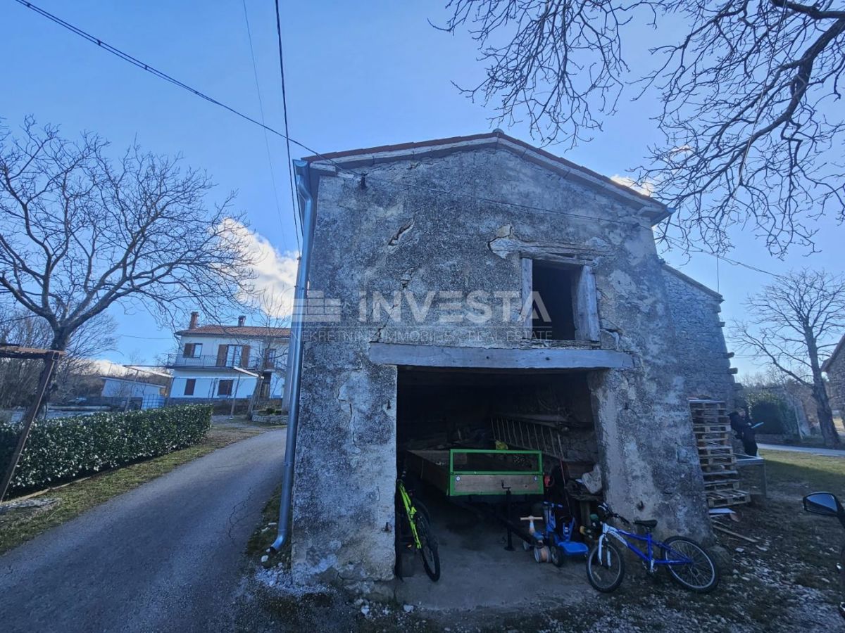 Ročko Polje, un complesso di case in pietra in Istria