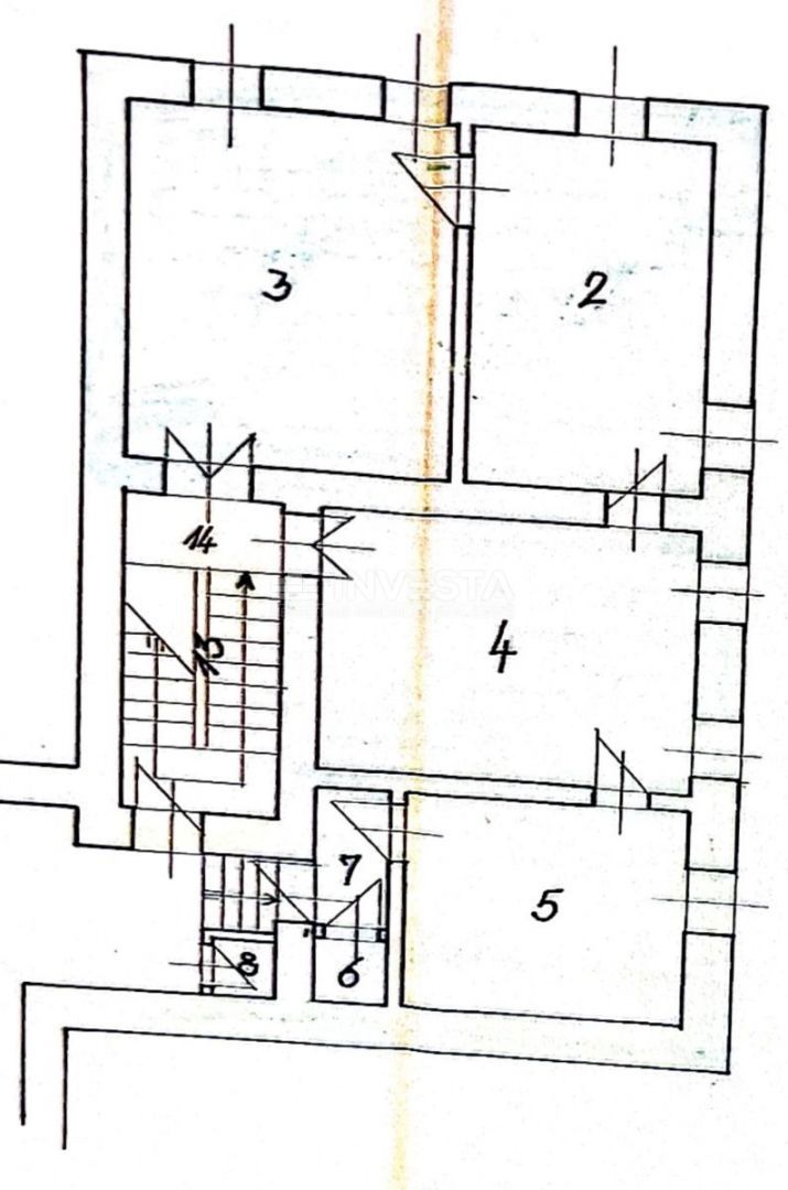 Pola, Centro Appartamento di 69,55 m², 3º piano
