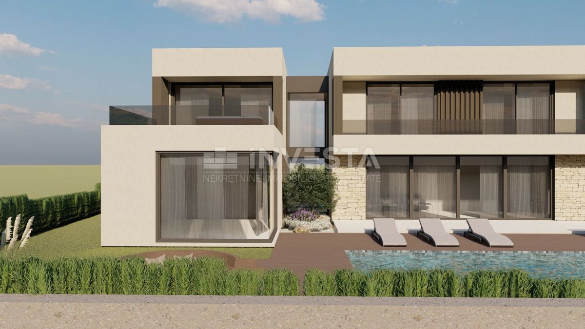 Lussuosa villa moderna con piscina riscaldata